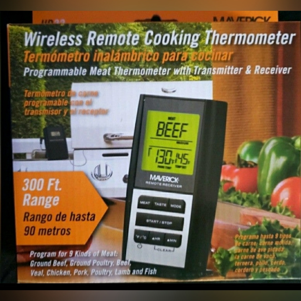BNIB WIRELESS COOKING THERMOMETER